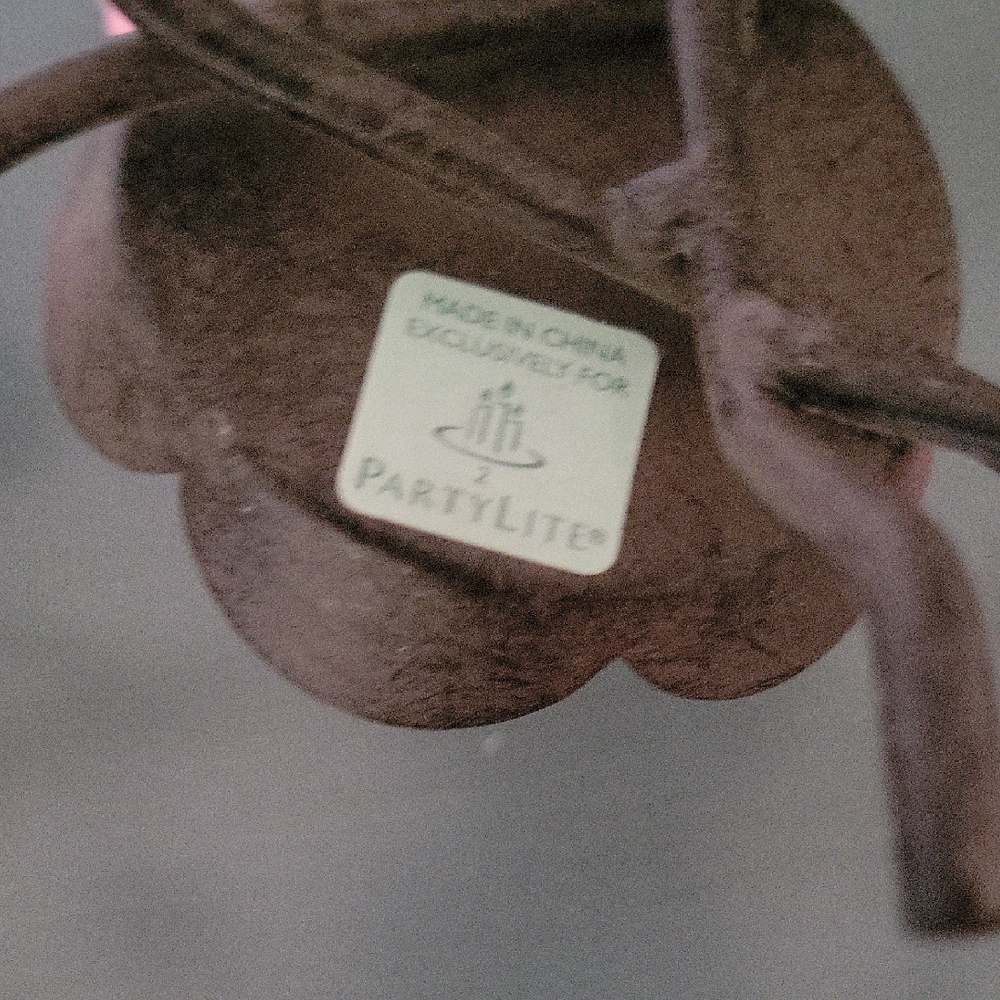 PartyLite Cherry Blossom Candle Holder - Picture 2 of 4